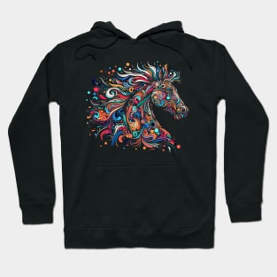 Artistic Horse Hoodie